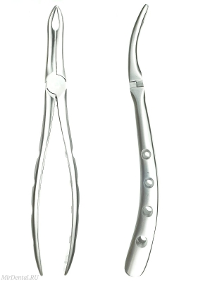 Щипцы для экстракции корней верхней челюсти 111-049-44-HL Medenta-Instruments (Пакистан)  111-049-44-HL
