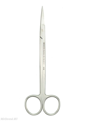 Ножницы прямые Kelly 16 см, 131-217-P Medenta-Instruments (Пакистан)  131-217-P