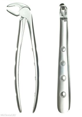 Щипцы для экстракции нижних моляров 110-130-22-HL Medenta-Instruments Co (Пакистан)
