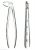 Щипцы для экстракции нижних моляров 110-130-22-HL Medenta-Instruments Co (Пакистан)