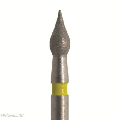 Бор алмазный 827 018 FG, желтый, 5 шт.