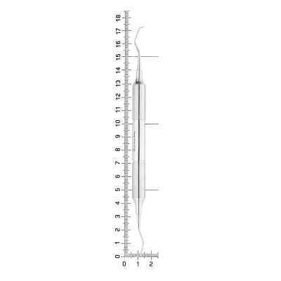 Кюрета парадонтологическая Gracey, форма 7/8, ручка DELUXE, диаметр 10 мм, 26-39B* HLW Dental (Германия)