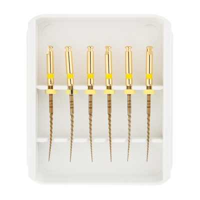 Файлы машинные RCS Gold LT Rotary F1 (25 мм) (набор 6 шт.) Ramo Medical (Китай)  G14 0101 V07020 25