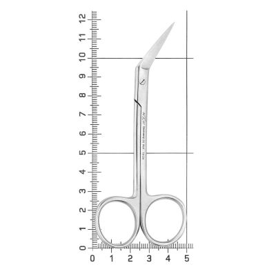 Ножницы хирургические угловые Fadenschere, 11,5 см, 19-24* HLW Dental (Германия)