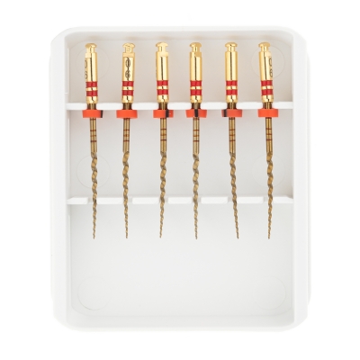 Файлы машинные RCS Gold Rotary 25/06 (25 мм) (набор 6 шт.) Ramo Medical (Китай)  G01 0101 C06025 25