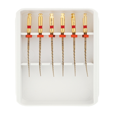 Файлы машинные RCS Gold Rotary 25/04 (25 мм) (набор 6 шт.) Ramo Medical (Китай)  G01 0101 C04025 25