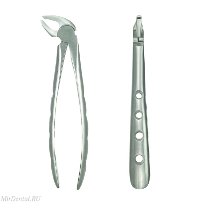 Щипцы для экстракции корней верхних моляров, 110-038-38-HL Medenta-Instruments (Пакистан)  110-038-38-HL