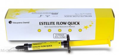 Пломбировочный материал Estelite Flow Quick (отдельные шприцы) Tokuyama Dental (Япония)