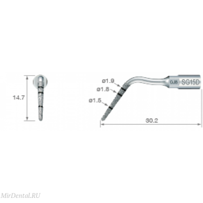 SG15D Насадка для имплантации NSK Nakanishi (Япония)