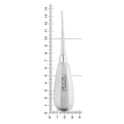 Элеватор Bein, зубчатый, изогнутый, 2 мм, 13-3BCZ* HLW Dental (Германия)