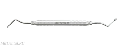 Кюретажная ложка Hemingway №052-0 (изогнутая) Medenta-Instruments (Пакистан)  99-052-0-P