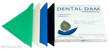 Латексные листы для коффердама Medenta Dental Dam (36шт)   