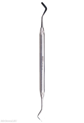 Гладилка двусторонняя 112-300-16-P, ручка полая Medenta-Instruments (Пакистан)  112-300-16-P