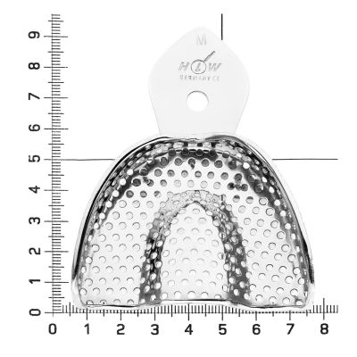 Ложка слепочная верхняя, M, 33-18* HLW Dental (Германия)