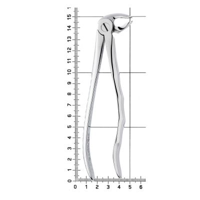 Щипцы для удаления зубов нижние, моляры правые, 12-23* HLW Dental (Германия)