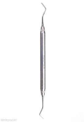 Гладилка двусторонняя 112-300-13-P, ручка полая Medenta-Instruments (Пакистан)  112-300-13-P