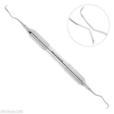 Кюрета парадонтологическая Gracey, форма 13/14, ручка DELUXE, диаметр 10 мм, 26-42B* HLW Dental (Германия)