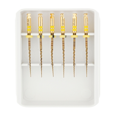 Файлы машинные RCS Gold Rotary 20/06 (25 мм) (набор 6 шт.) Ramo Medical (Китай)  G01 0101 C06020 25