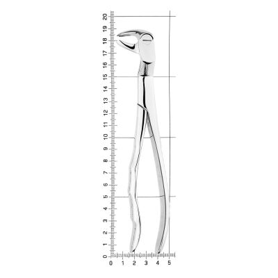 Щипцы для удаления зубов для 1-3 нижних моляров, правые, 12-122R* HLW Dental (Германия)