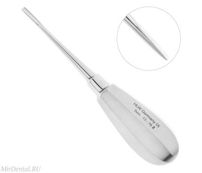 Элеватор Bein, зубчатый, 3 мм, 13-7BZ* HLW Dental (Германия)