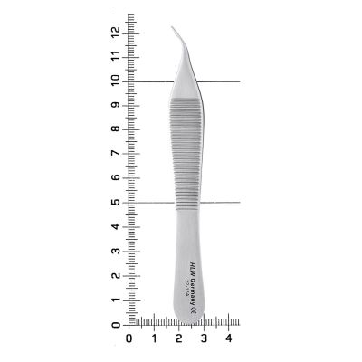 Пинцет Адсона изогнутый, 12 см, 22-16A* HLW Dental (Германия)