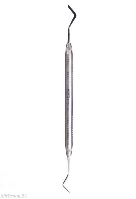 Гладилка двусторонняя 112-300-14-P, ручка полая Medenta-Instruments (Пакистан)  112-300-14-P