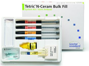 Tetric N-Ceram Bulk Fill Sys/N-Bond SE нано-оптимизированный композит, набор 4*3,5 + N-Etch