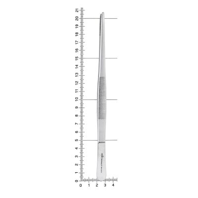 Пинцет анатомический, 20 см, 22-18* HLW Dental (Германия)