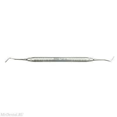 Гладилка двухсторонняя для композитов Carver, ручка полая 8 мм Medenta-Instruments Co (Пакистан)