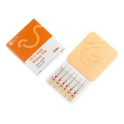 Файлы машинные RCS Gold Rotary 25/04 (25 мм) (набор 6 шт.) Ramo Medical (Китай)  G01 0101 C04025 25