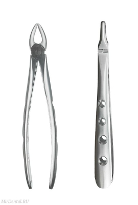 Щипцы для экстракции корней верхних моляров 110-134-29S-HL Medenta-Instruments (Пакистан)  110-134-29S-HL