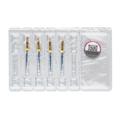 Файлы машинные RCS Blue Orifice Opener 17/08 (Open File 19 мм) (набор 4 шт.) Ramo Medical (Китай)  B08 0101 C08017 19