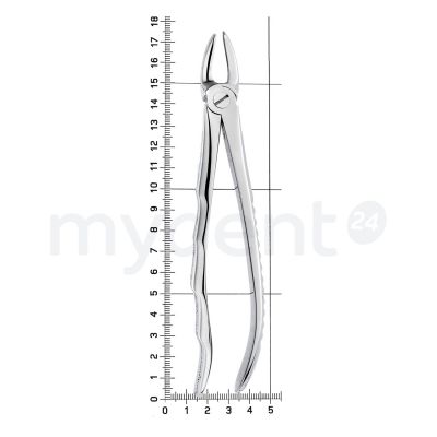 Щипцы для удаления зубов верхние, моляры левые, 12-18* HLW Dental (Германия)