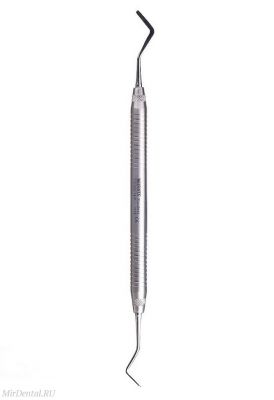 Гладилка двусторонняя 112-300-14-P, ручка полая Medenta-Instruments Co (Пакистан)