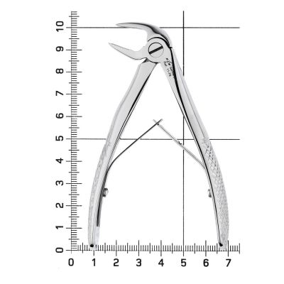 Щипцы для удаления зубов детские нижние, корневые, 11-7B* HLW Dental (Германия)