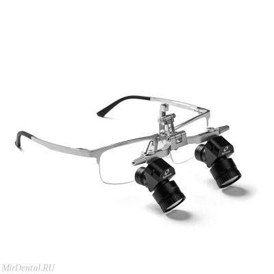 Brilliance 48 5.0 Silver Бинокулярные лупы, увеличение 4.9х-5.6х Eighteeth (Китай)