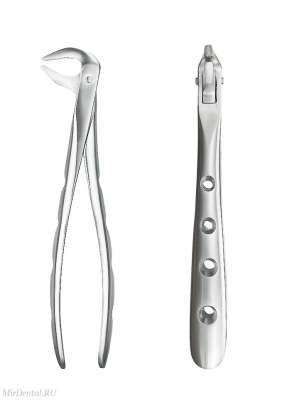 Щипцы для экстракции корней нижних премоляров 110-174-81-HL Medenta-Instruments (Пакистан)  110-174-81-HL