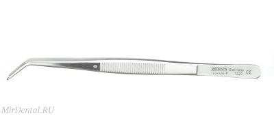 Пинцет стоматологический College с насечками, ребристый, 103-026-P, 15см Medenta-Instruments (Пакистан)  103-026-P