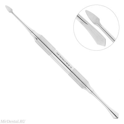 Распатор, ручка DELUXE, диаметр 10 мм,, 40-18* HLW Dental (Германия)