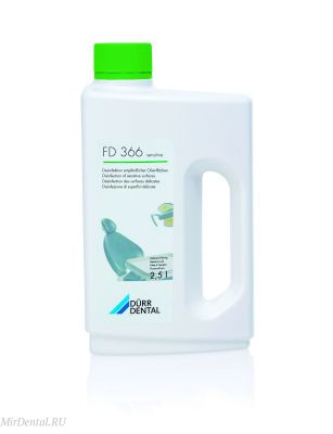 Жидкость для дезинфекции поверхностей FD 366 sensitive Durr Dental (Германия)