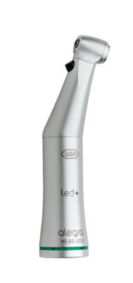 WE-66 LED G 4:1 Alegra Угловой понижающий наконечник с генератором света и стандартной головкой W&H DentalWerk (Австрия)