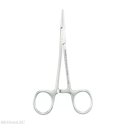 Зажим - москит Halstead, 122-024-P, 12см (очень тонкий) Medenta-Instruments (Пакистан)  122-024-P