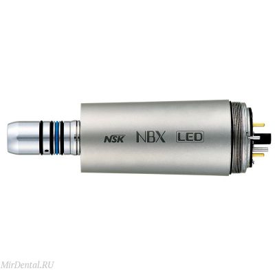 NBX LED Микромотор встраиваемый щёточный со шлангом (с оптикой LED) NSK Nakanishi (Япония)