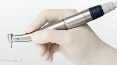 T3 LINE Е 40 (1:1) Угловой титановый наконечник с внутренним спреем без света