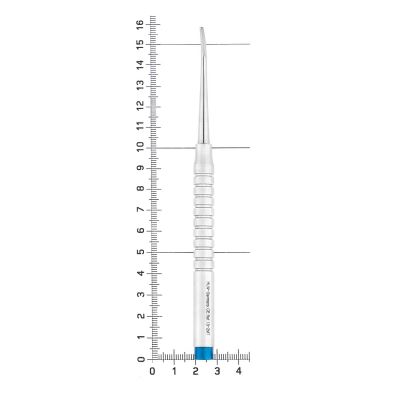 Элеватор изогнутый, 2,5 мм, нижняя челюсть, 13-2MT* HLW Dental (Германия)