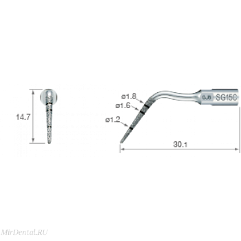 SG15С Насадка для имплантации