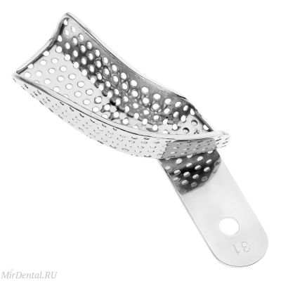 Ложка слепочная правая перфорированная, 33-62R* HLW Dental (Германия)