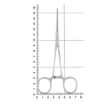 Зажим изогнутый Kocherklemme, 15 см, 20-34* HLW Dental (Германия)