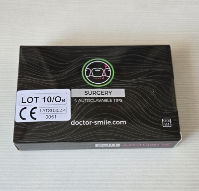 Типсы ХИРУРГИЯ – 4 шт (цвет зеленый), для стоматологического лазера Doctor Smile Wiser Lambda SpA (Италия)  LATSU302.4
