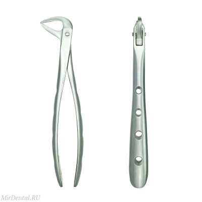 Щипцы для экстракции корней нижней челюсти 111-077-74-HL Medenta-Instruments (Пакистан)  111-077-74-HL